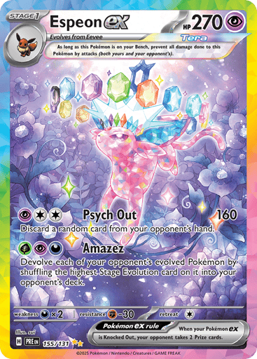 Espeon ex - Prismatic Evolutions 155