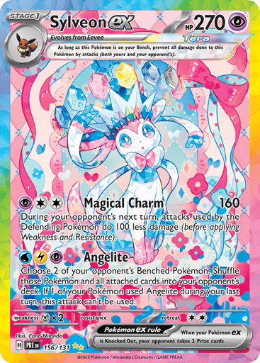 Sylveon ex - Prismatic Evolutions 156