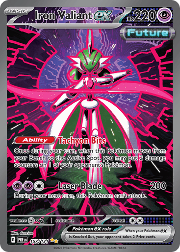 Iron Valiant ex - Prismatic Evolutions 157