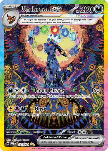 Umbreon ex - Prismatic Evolutions 161