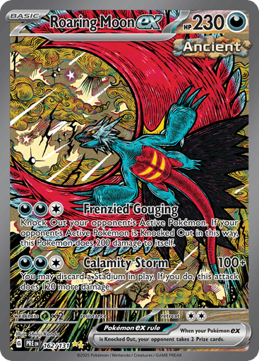 Roaring Moon ex - Prismatic Evolutions 162
