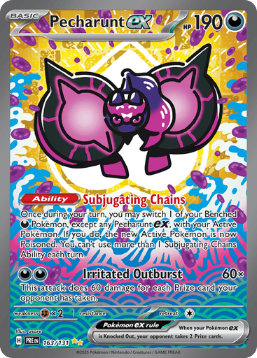 Pecharunt ex - Prismatic Evolutions 163