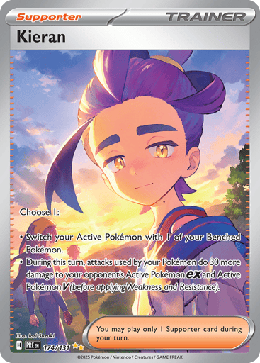 Kieran - Prismatic Evolutions 174