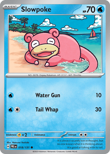 Slowpoke - Prismatic Evolutions 18
