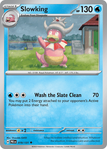 Slowking - Prismatic Evolutions 19