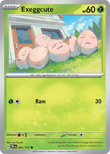 Exeggcute - Prismatic Evolutions 1