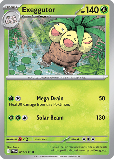 Exeggutor - Prismatic Evolutions 2