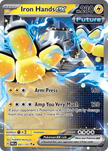 Iron Hands ex - Prismatic Evolutions 31