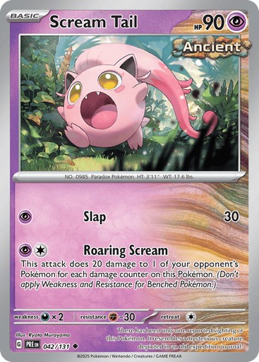 Scream Tail - Prismatic Evolutions 42