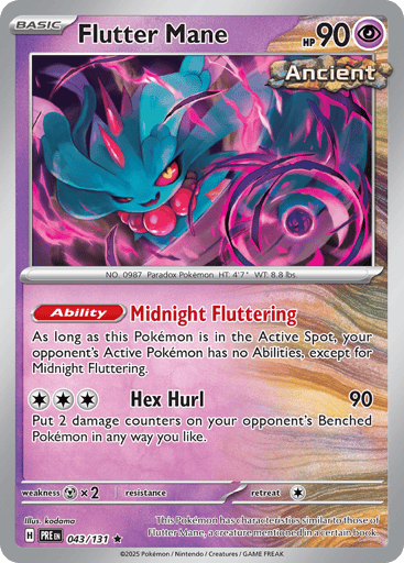 Flutter Mane - Prismatic Evolutions 43