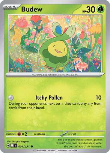Budew - Prismatic Evolutions 4