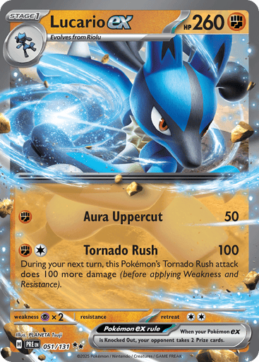 Lucario ex - Prismatic Evolutions 51