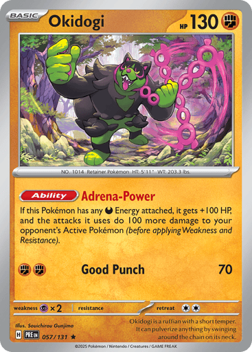 Okidogi - Prismatic Evolutions 57