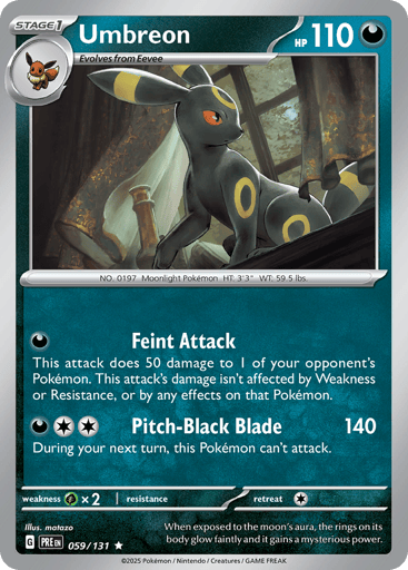 Umbreon - Prismatic Evolutions 59