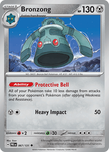 Bronzong - Prismatic Evolutions 67
