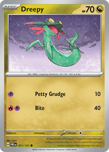 Dreepy - Prismatic Evolutions 71