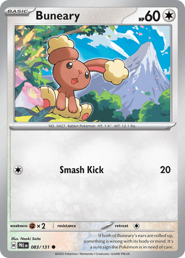 Buneary - Prismatic Evolutions 83