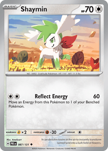 Shaymin - Prismatic Evolutions 87