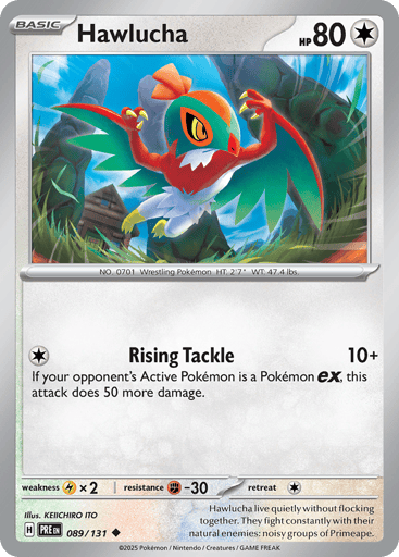 Hawlucha - Prismatic Evolutions 89