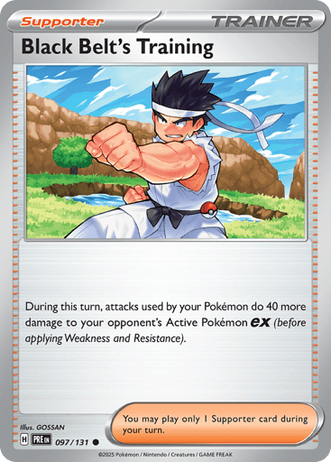 Black Belt's Training - Prismatic Evolutions 97