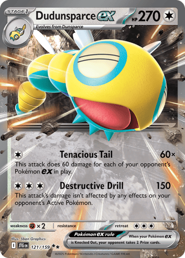 Dudunsparce ex - Journey Together 121