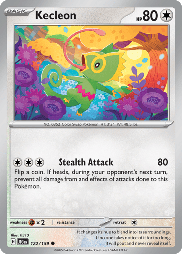 Kecleon - Journey Together 122