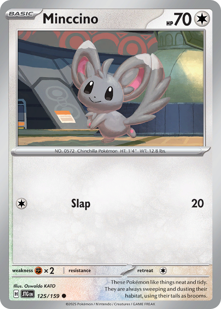 Minccino – Journey Together 125/159 Pokémon card