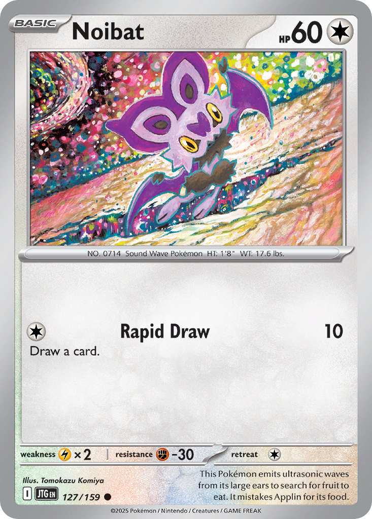 Noibat – Journey Together 127/159 Pokémon card