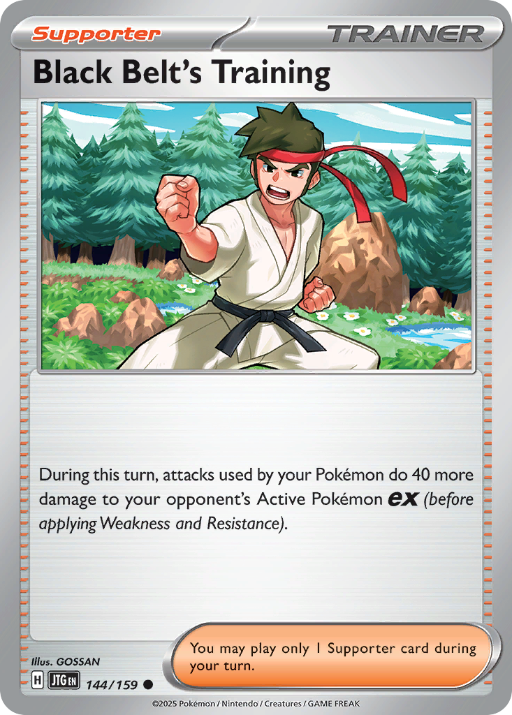 Black Belt's Training – Journey Together 144/159 Pokémon card