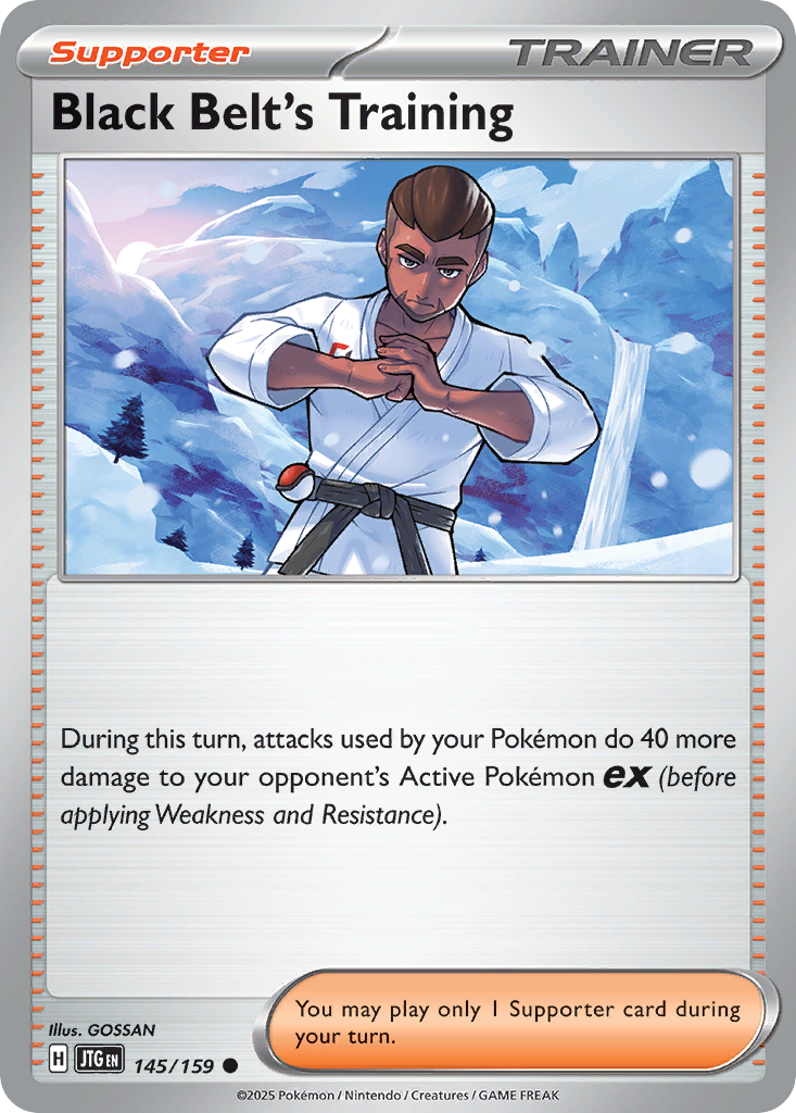 Black Belt's Training – Journey Together 145/159 Pokémon card