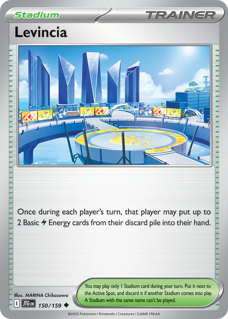 Levincia – Journey Together 150/159 Pokémon card