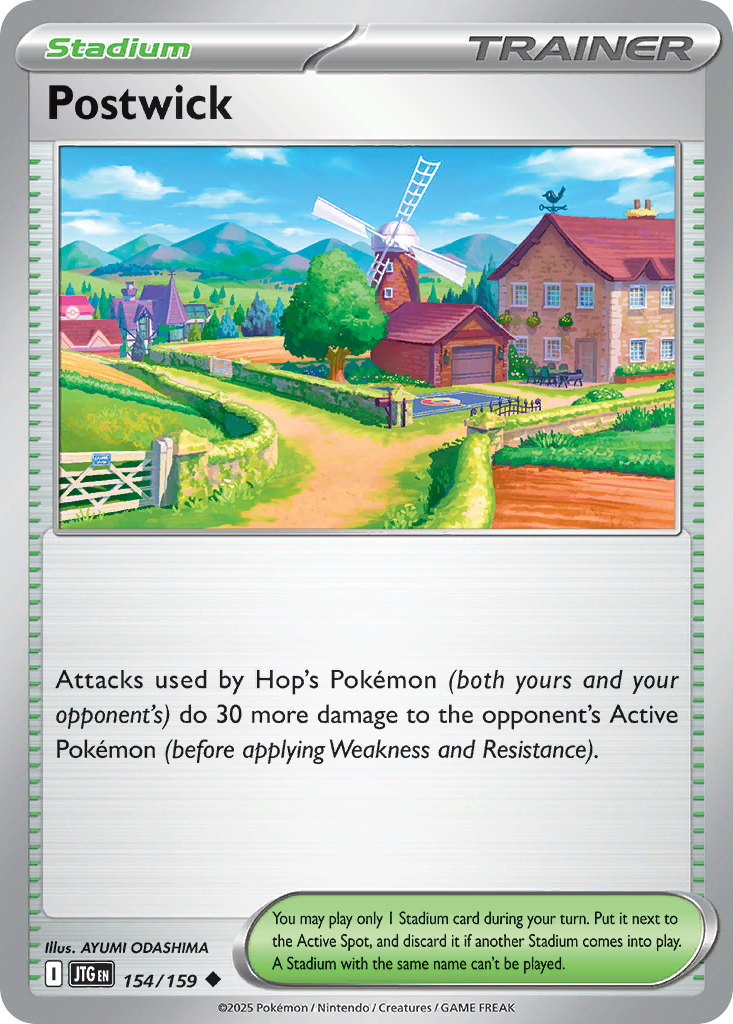 Postwick – Journey Together 154/159 Pokémon card