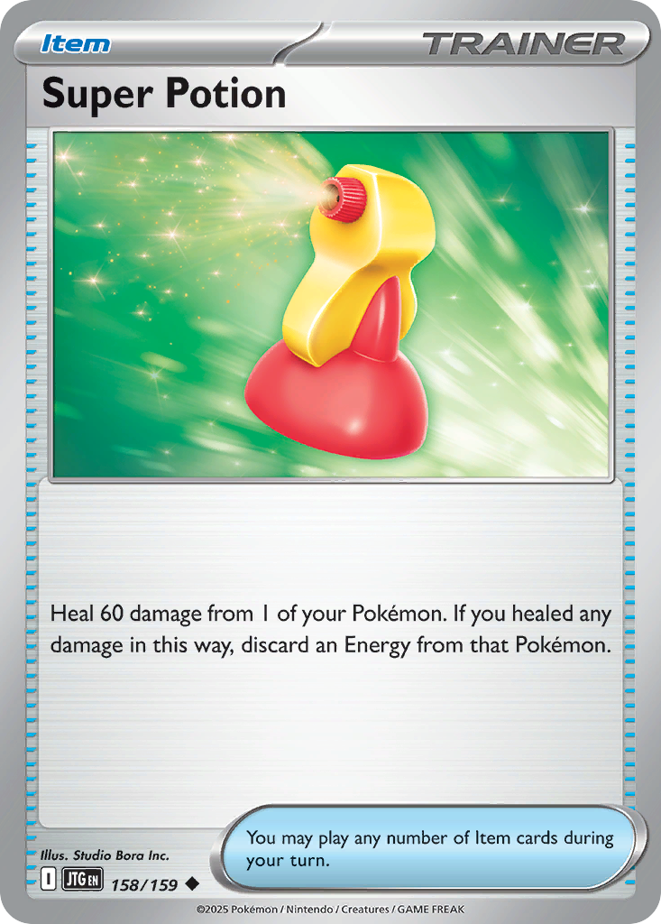 Super Potion – Journey Together 158/159 Pokémon card