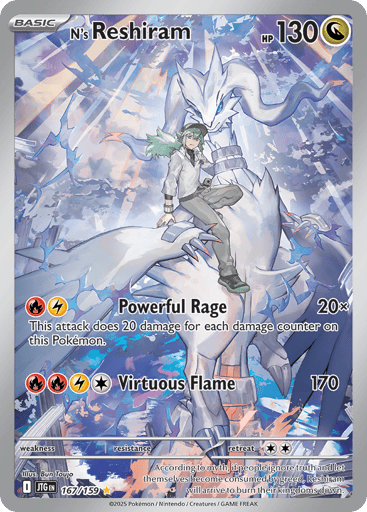 N's Reshiram - Journey Together 167