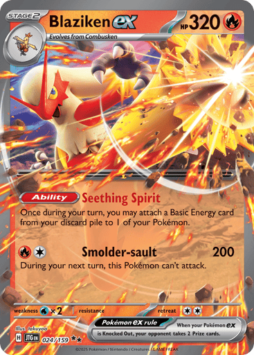 Blaziken ex - Journey Together 24