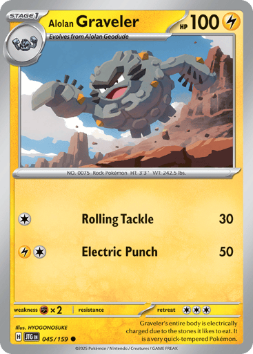 Alolan Graveler - Journey Together 45
