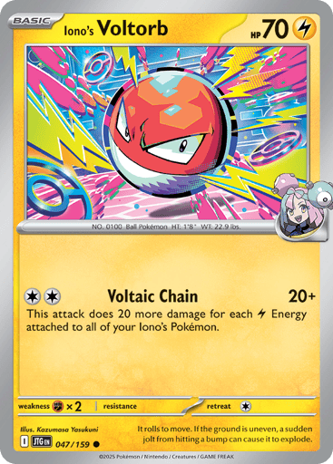 Iono's Voltorb - Journey Together 47