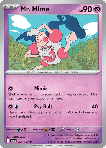 Mr. Mime - Journey Together 58