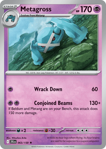 Metagross - Journey Together 63