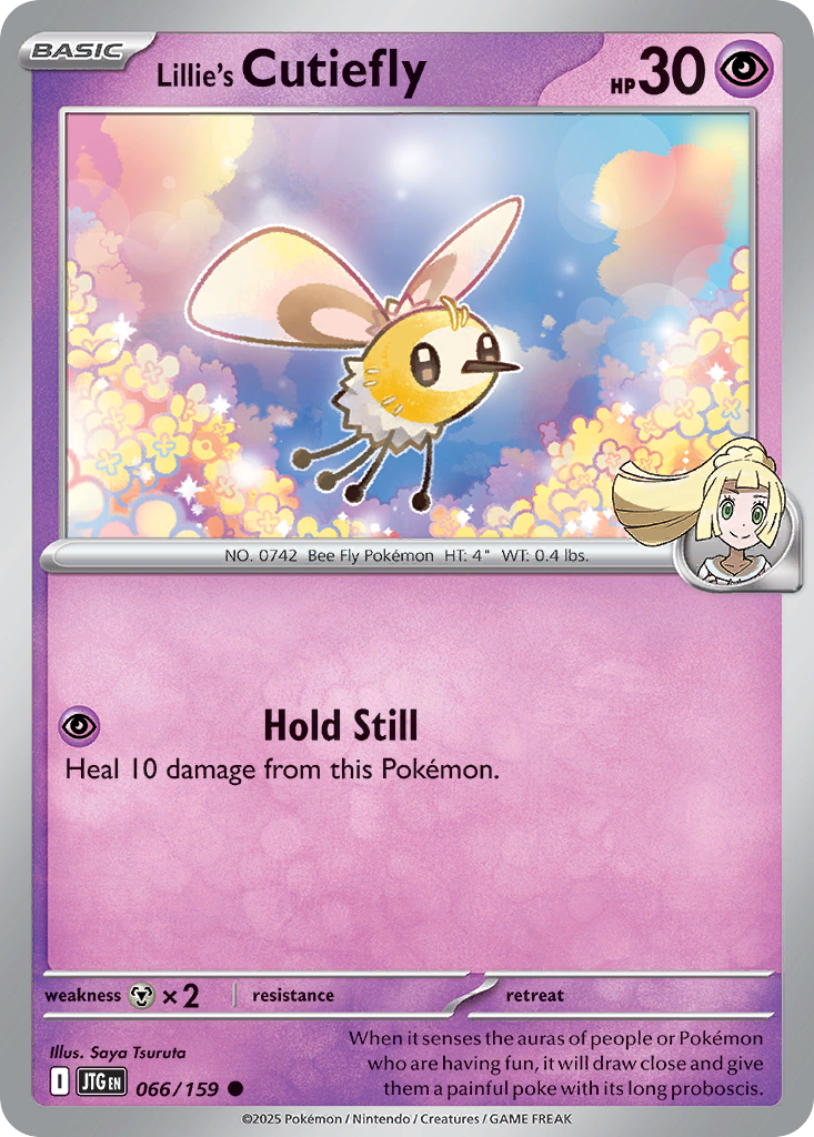 Lillie's Cutiefly – Journey Together 066/159 Pokémon card