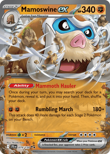 Mamoswine ex - Journey Together 79