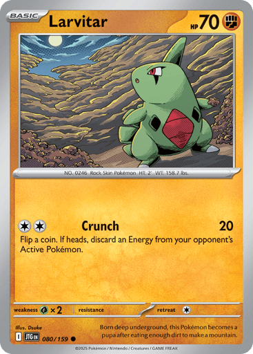 Larvitar - Journey Together 80