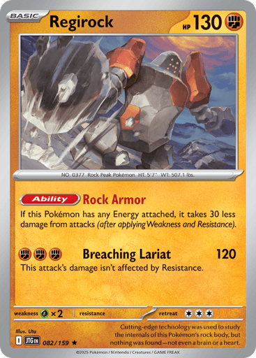 Regirock - Journey Together 82