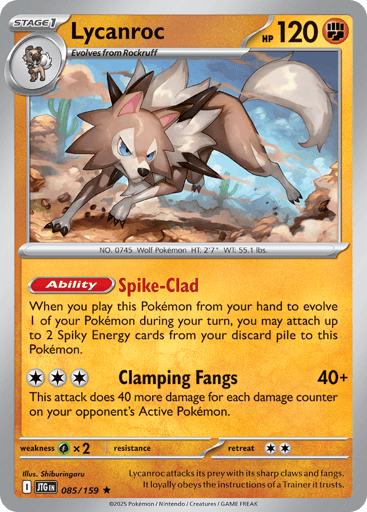 Lycanroc - Journey Together 85