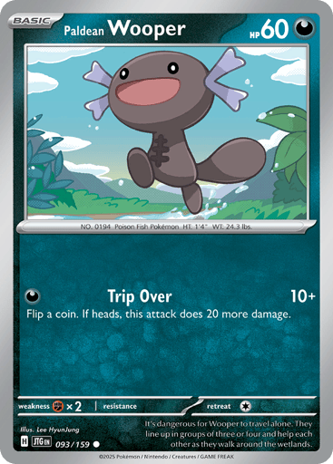 Paldean Wooper - Journey Together 93