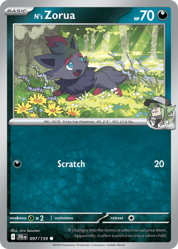 N's Zorua - Journey Together 97