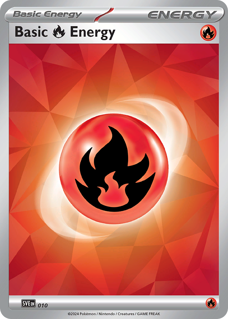 Basic Fire Energy – Scarlet & Violet Energies 010 Pokémon card