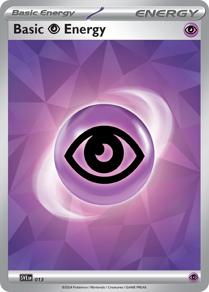 Basic Psychic Energy – Scarlet & Violet Energies 013 Pokémon card