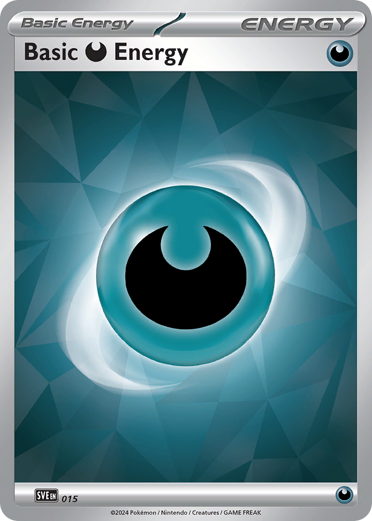 Basic Darkness Energy – Scarlet & Violet Energies 015 Pokémon card
