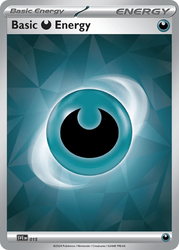 Basic Darkness Energy - Scarlet & Violet Energies 15
